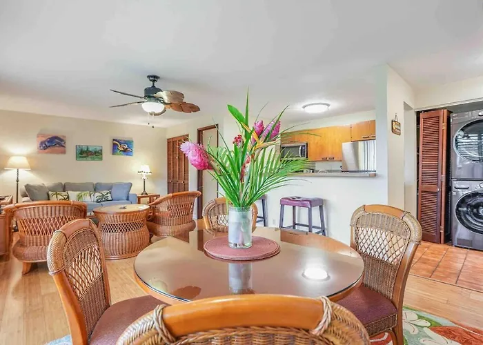 Tropical 1 Bedroom With 2 Full Bath At Resort